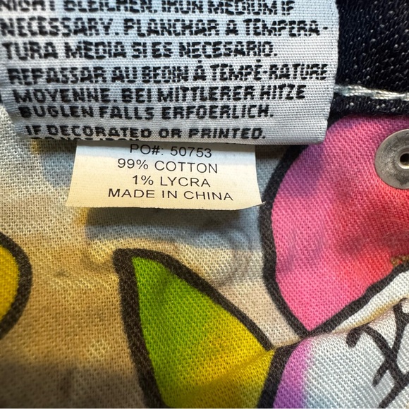 Ed Hardy women's low rise bootcut blue jean's - Picture 8 of 13